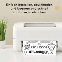 Weihnachten Bucket List für die ganze Familie zum Ausdrucken, Weihnachtsaktivitäten Checkliste Bild 6