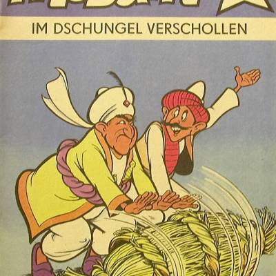 1 Mosaik Heft- von Hannes Hegen  1987 - Nr.8  Im Dschungel verschollen