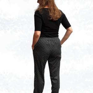 eBook Schnittmuster 'Mira' – Jerseyhose mit Gummizug und Hosentaschne, Gr. 34-50, elegant oder sportlich Bild 6