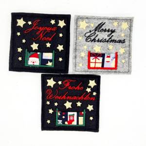Stickdatei Set Geld Hülle Weihnachten ITH Bild 1