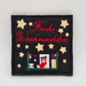 Stickdatei Set Geld Hülle Weihnachten ITH Bild 5