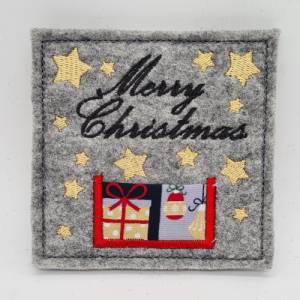 Stickdatei Set Geld Hülle Weihnachten ITH Bild 6
