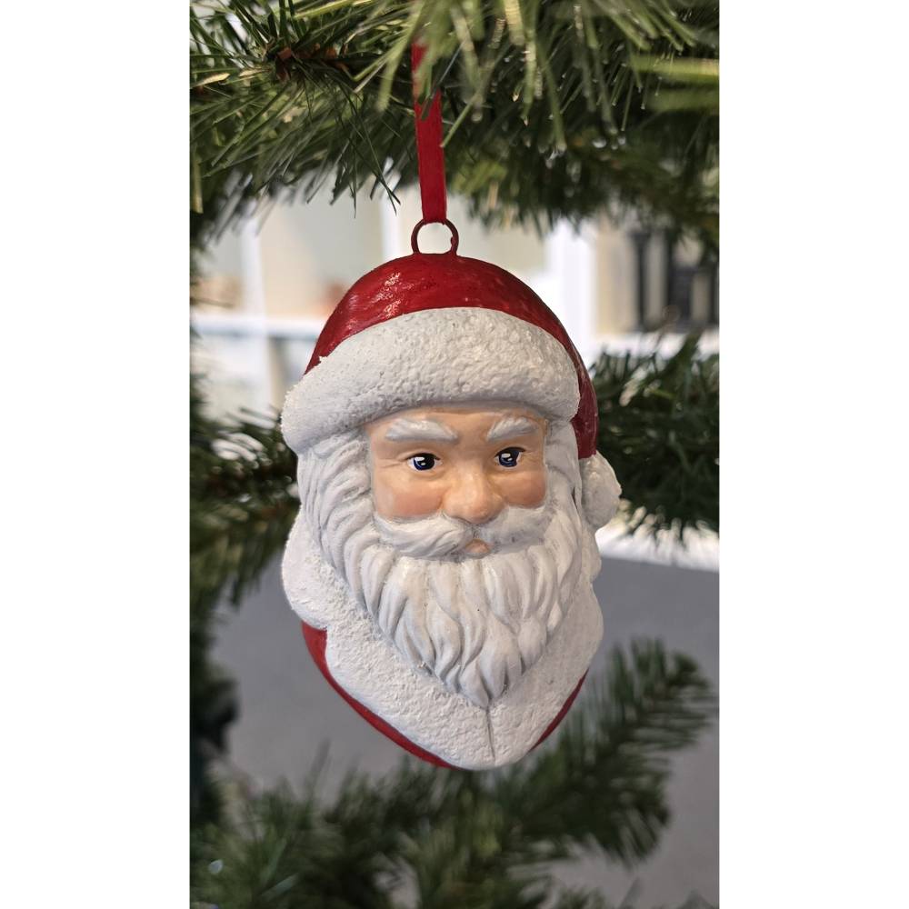 Weihnachtsbaumschmuck aus Keramik Santa Claus Weihnachtsmann