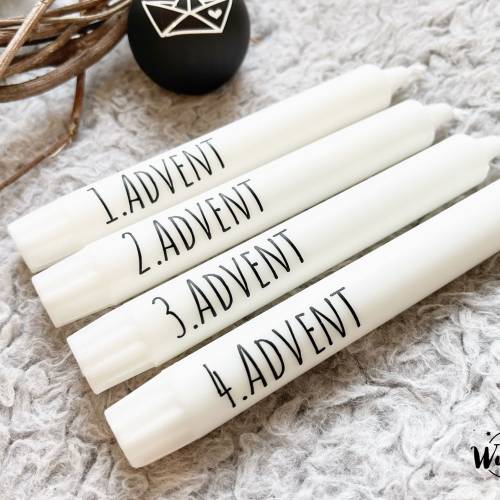 Stabkerzen | Kerzen | individuell | Geschenke | Mitbringsel | Weihnachten | Advent | Skandi | Boho | Landhaus | Christma