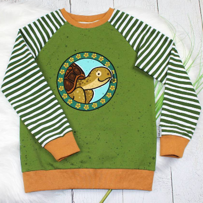 Pullover | Sweatshirt | Henrietta | Die Schule der magischen Tiere | Rabbat | Ida | olivegrün | senfgelb