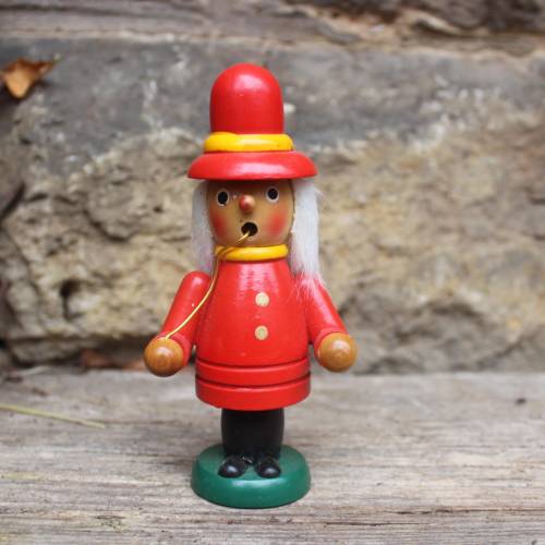 Räuchermännchen Räuchermann mit Hut Erzgebirge 80er Jahre DDR