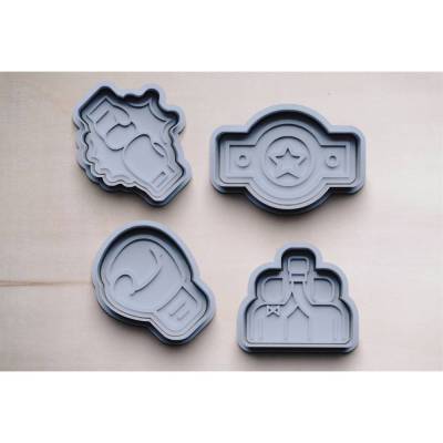 Boxen Motive Keksausstecher | Cookie Cutters | Ausstechform | Keksform | Boxer Geschenk | Boxmotive für Kekse