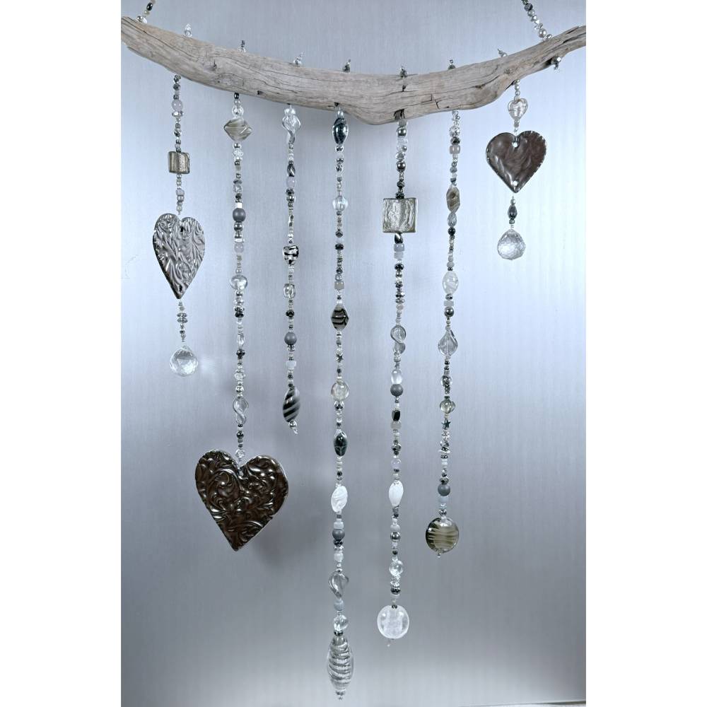 DIYCUT 50-teiliges Windspiel Set - Bunt Mit Silberfäden