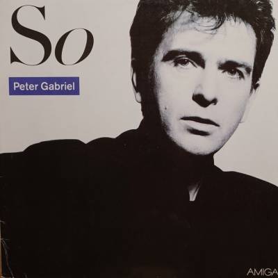 So Peter Gabriel - Vinyl -   LP  -   Amiga  1988