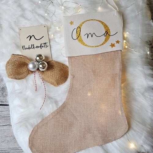 Personalisierter Nikolausstrumpf