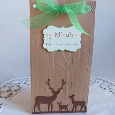 15 Minuten Zeit für dich, befüllte Tüte zum relaxen