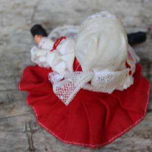 DDR Trachtenpüppchen 15 cm Ari Spreewaldpuppe Gummi 50er Jahre Bild 6