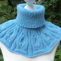 Strickanleitung Kragen / Rollkragen / Kragenschal Schlittenfahrt Bild 1