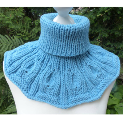 Strickanleitung Kragen / Rollkragen / Kragenschal Schlittenfahrt