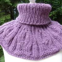 Strickanleitung Kragen / Rollkragen / Kragenschal Schlittenfahrt Bild 2