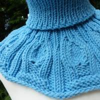 Strickanleitung Kragen / Rollkragen / Kragenschal Schlittenfahrt Bild 6