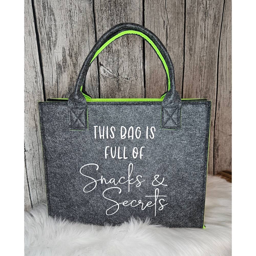 Einkaufstasche Filztaschen Mit Spruch Filztasche Tasche Mit Spruch