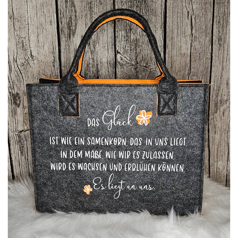 Beutel Filzhandtasche Filztaschen Geschenk Bunt Robuste Filztasche