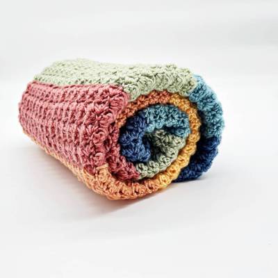 Decke Baby Kleinkind Kinderwagendecke Autositz Regenbogen bunt Winter Herbst Babyboy Ausstattung Babydecke unisex