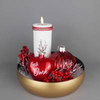 Häkelanleitung Teelichthalter - einfach häkeln - vielseitig zu Weihnachten dekorieren Bild 4