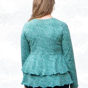 Schnittmuster „Leonie“ – Jerseyshirt mit Empire-Teilung, Größen 34-50, PDF eBook Bild 3