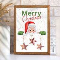 Geldgeschenk Weihnachten Weihnachtsmann | Wunscherfüller | Geschenkidee Geld | Kleine Weihnachtsgeschenke Last Minute Bild 10