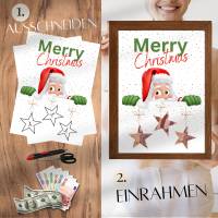 Geldgeschenk Weihnachten Weihnachtsmann | Wunscherfüller | Geschenkidee Geld | Kleine Weihnachtsgeschenke Last Minute Bild 5