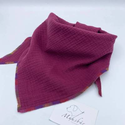 Musselintuch, Halstuch, Tuch ,Musselin, Dreieckstuch für Kinder