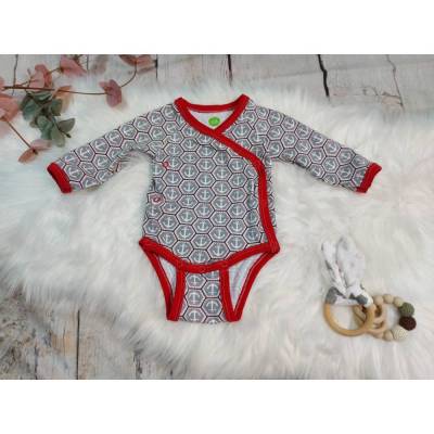 Gr. 68, Wickelbody, Anker grau