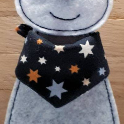 ITH Stickdatei Dreieckstuch