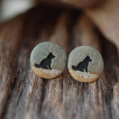 Maritime Keramikohrstecker - verschiedene Motive