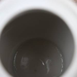 Kaffeekanne Teekanne rosa Blumendekor Henneberg Porzellan 60er Jahre DDR Bild 6
