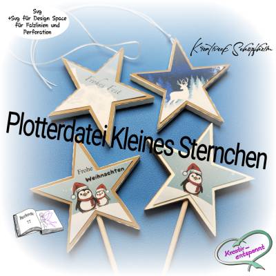 Plotterdatei Kleines Sternchen