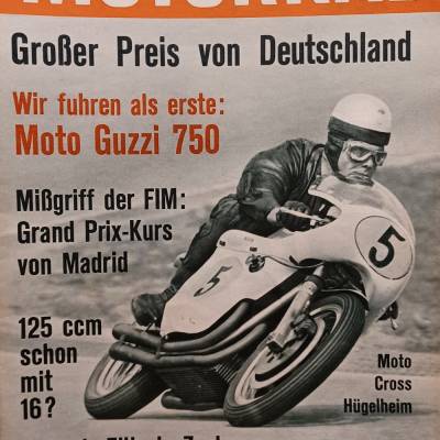 Das Motorrad -  Nr.11  -  31. Mai  1969  Großer Preis von Deutschland