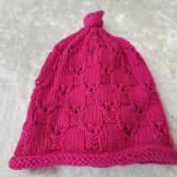 Strickanleitung Frühjahrs-Mütze Kira - KU 36 - 55 cm Bild 4