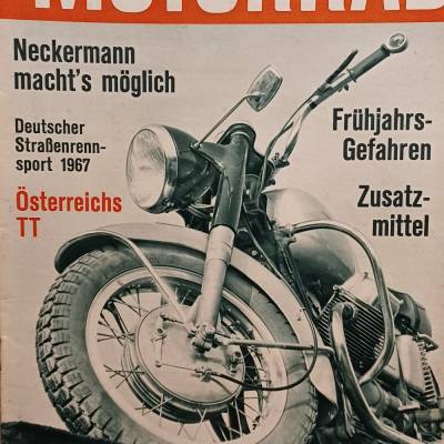 Das Motorrad -  Nr.5  -  25. Februar  1967   Österreichs TT
