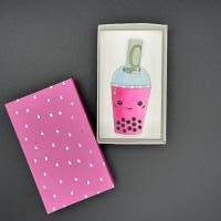 Geschenkbox Bubble Tee pink Bild 1
