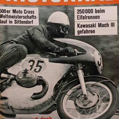 Das Motorrad -  Nr.10  -  17. Mai  1969  Kawasaki Mach III