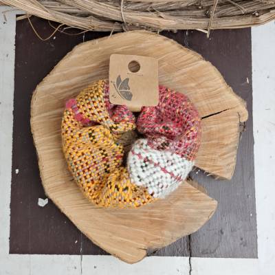 Scrunchie aus Wolle