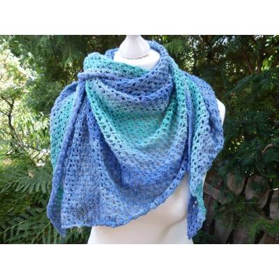 Häkelanleitung Dreiecktuch Sula 