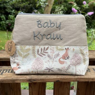 Große Baby Tasche "Baby Kram"  XL // Windeltasche // Kulturbeutel // Notfalltasche // Reiseapotheke XL