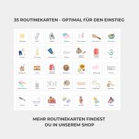 Tagesplan, Morgen- und Abendplan zum Ausdrucken, ausschneiden und Umklappen für Kinder Bild 4
