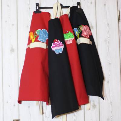 Kinderschürzen mit Applikation, personalisierbar, Geschenkidee