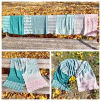 Tuch WINTERBLUMEN | Strickanleitung Bild 1