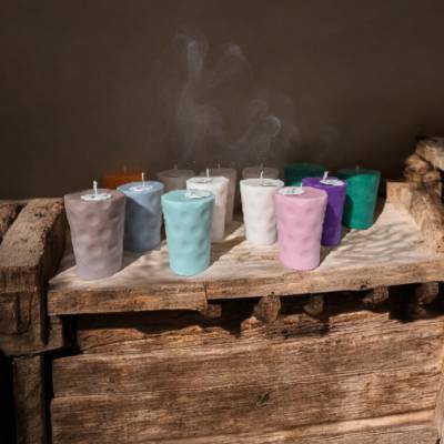 Pfälzer Dubbekerze Dubbeglaskerze