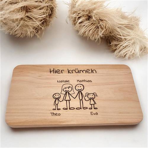 Geschenk zum Einzug ins Haus | Familien Türschild aus Holz | Einzugsgeschenk Haus | Einweihungsgeschenk Haus und Wohnung