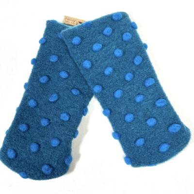 warme und kuschelige Stulpen aus Wollwalk, kompl.gefüttert mit weichem Baumwoll-Jersey