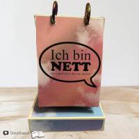 Ich bin nett – Digitales Logo als PNG & SVG für Plotten und Sublimation Bild 2