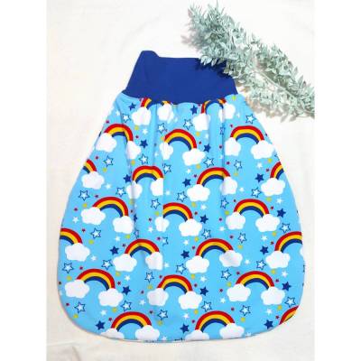 Pucksack, Schlafsack, Strampelsack für Babys - Regenbögen