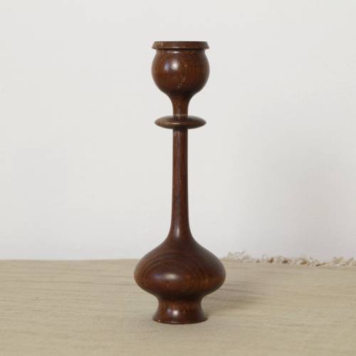 Kerzenständer Holz vintage Kerzenhalter Skandinavisch